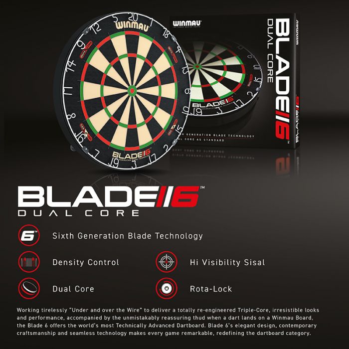 Winmau Blade 6 Duel Core Dartboard