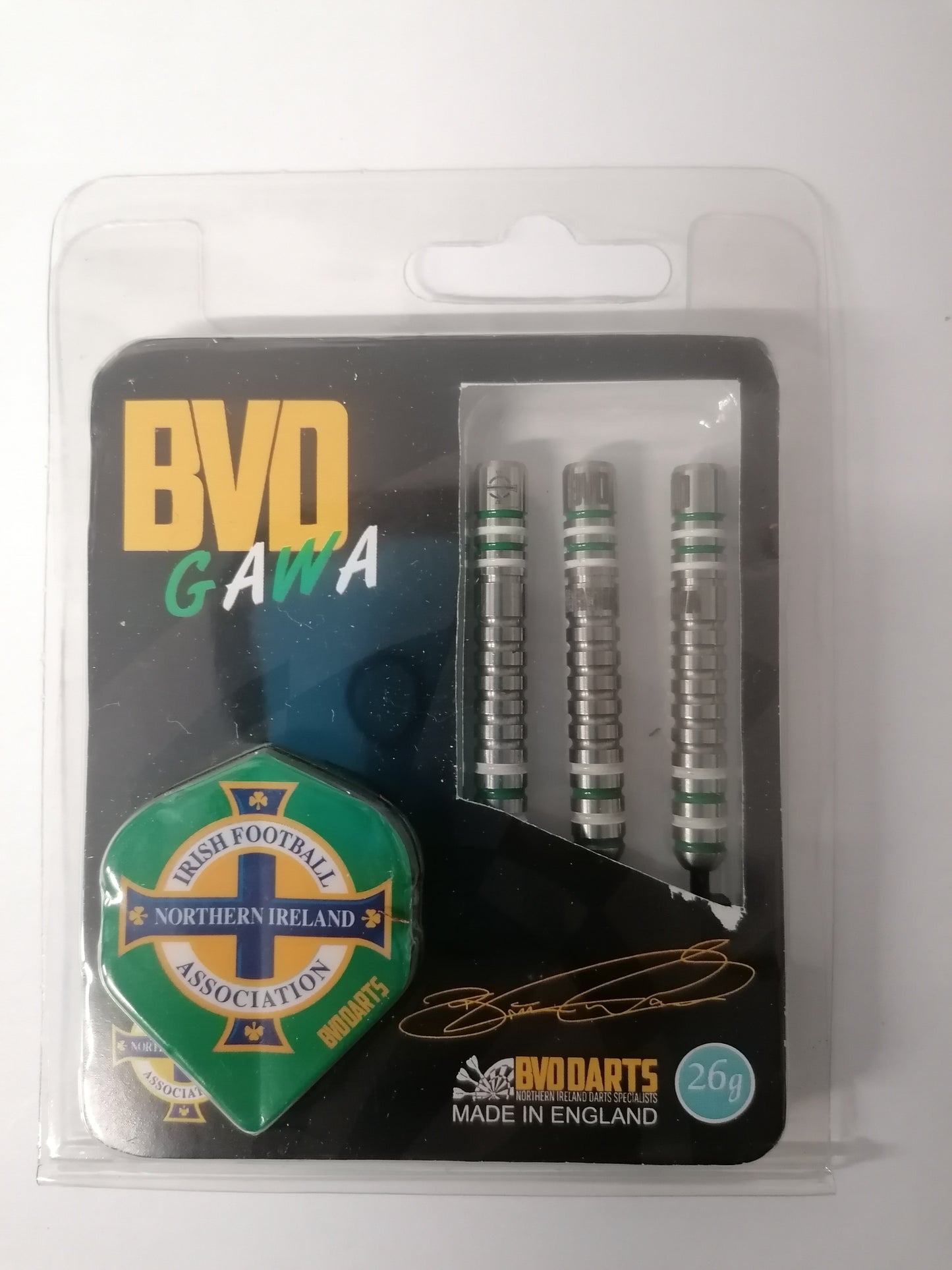 BVD GAWA (Northern Ireland) 90% Tungsten Steel Tip Darts