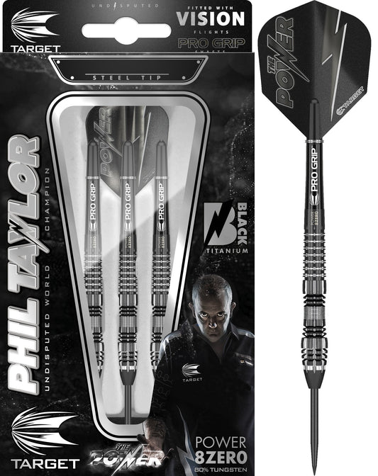 Phil Taylor Power 8 Zero 4 21g Steel tip dart